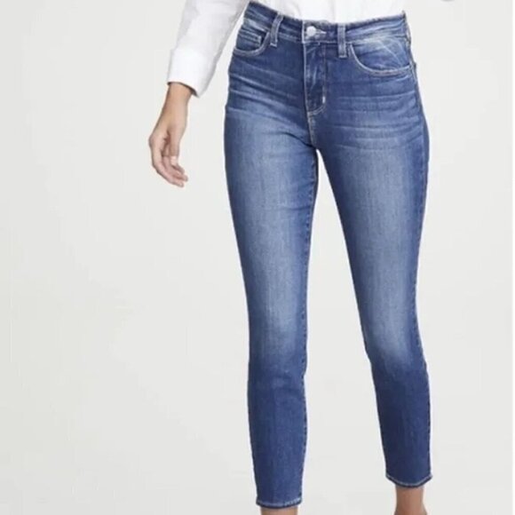 NWT L'AGENCE Margot High Rise Skinny Jean in Manchester - Size 31 - Picture 11 of 11